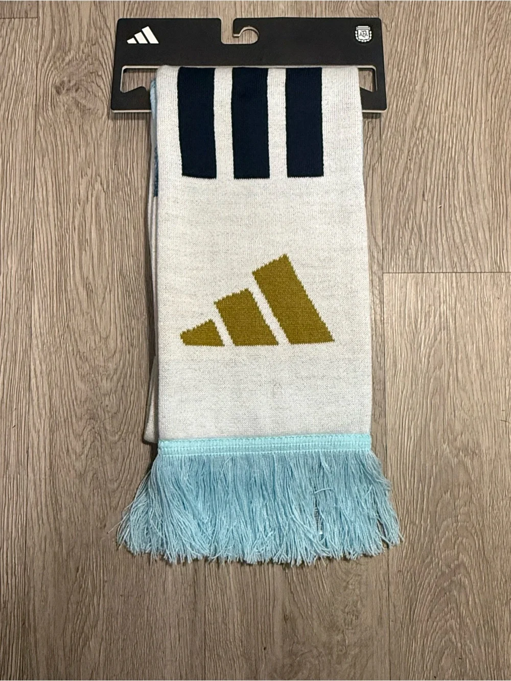Adidas Argentina National Team 26 Football Scarf KE1385 World Cup 2026 New